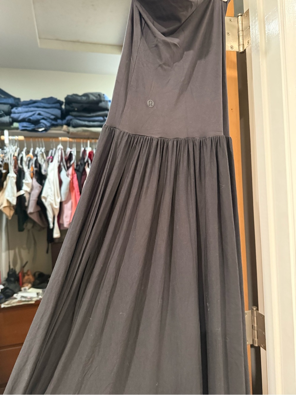 lululemon athletica Black Maxi Dress (XXS)
